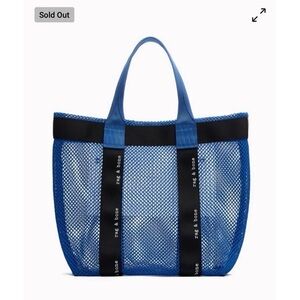 Rag & Bone Blue Mesh Tote